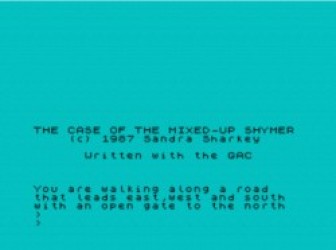 Case Of The Mixed-Up Shymer, The (1987)(Atlas Adventure Software) Rom
